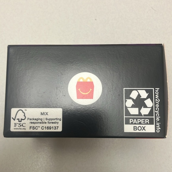 McDonald’s Mario Kart 8 Deluxe Pink Gold Peach Kart 2024 - Picture 5 of 5